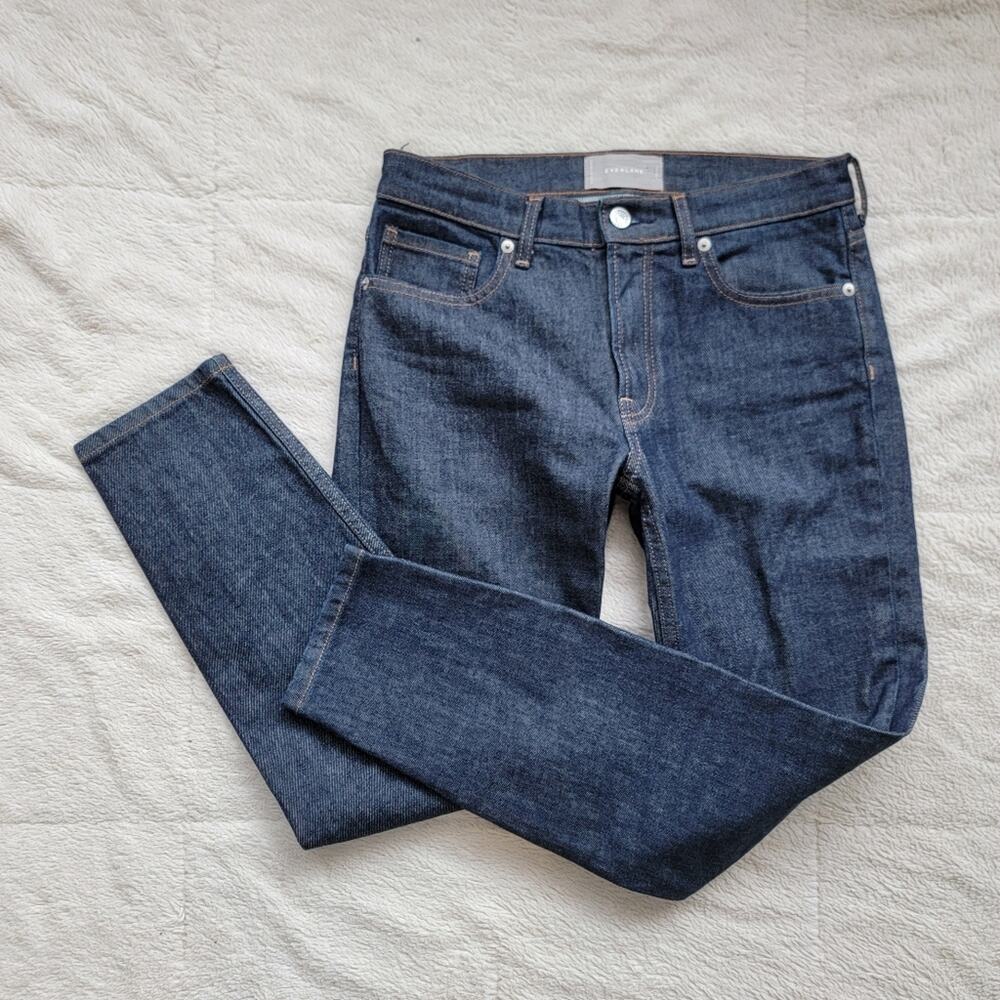 Everlane Midrise Skinny Leg Ankle Jeans